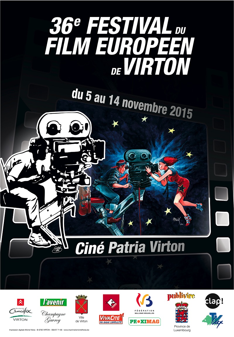 le Festival du Film Européen de Virton du 05 au 14 novembre 2015.
