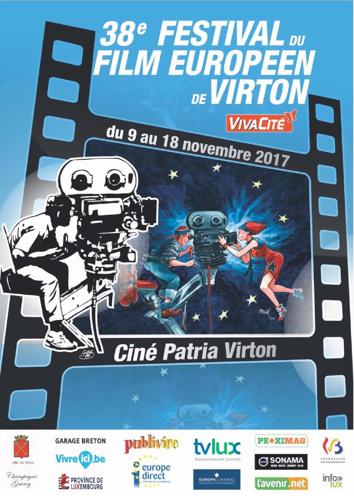 Festival du Film Européen de Virton du 9 au 18 novembre au Ciné Patria